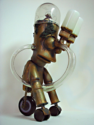 Illustration for article titled Simpson Punk Gets Steampunked